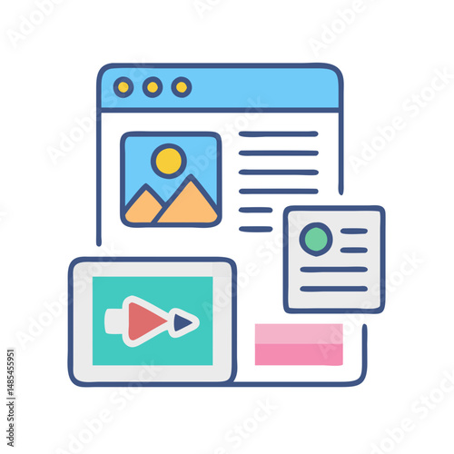  Icon for Content Marketing Strategies