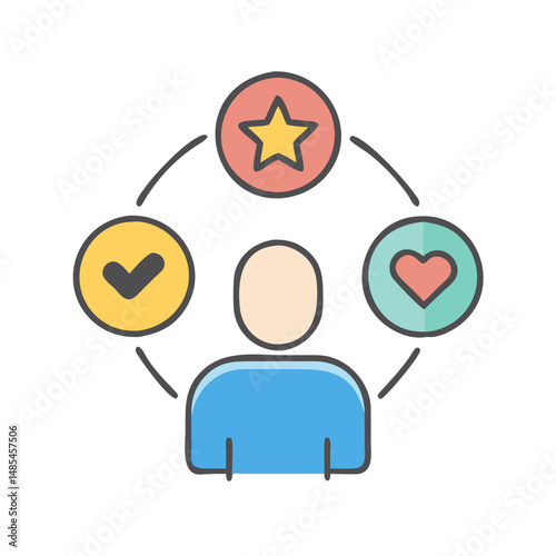  Creative Customer Loyalty Graphic Icon