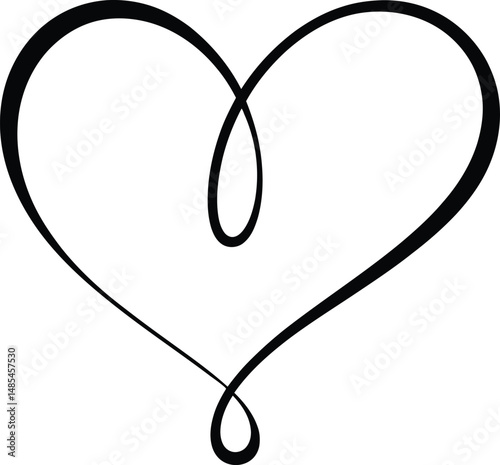 Simple Heart Outline