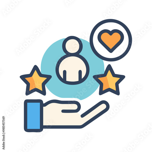  Customer Loyalty Program Design Icon