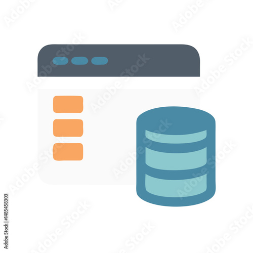  Creative Database Graphic Icon