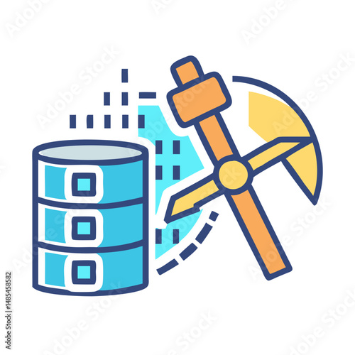  Modern Data Mining Logo Design