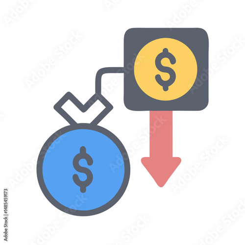  Modern Debt Logo Design