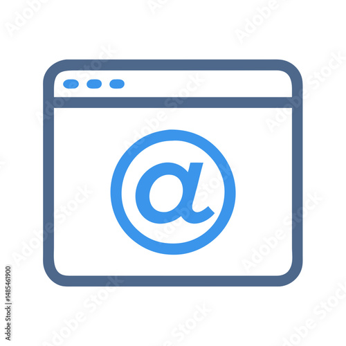  Modern Email Address Icon for Digital Networking