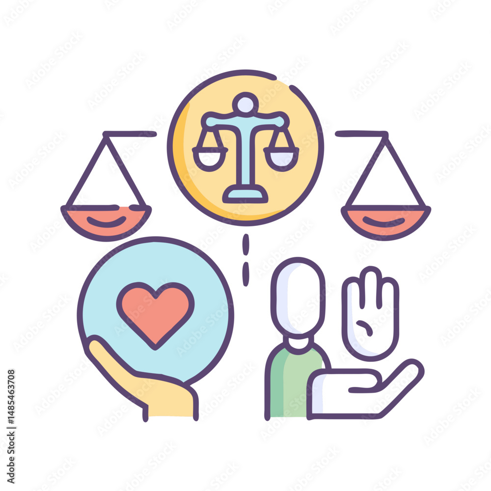 Modern Ethics Icon for Accountability Modern Ethics Icon for Accountability