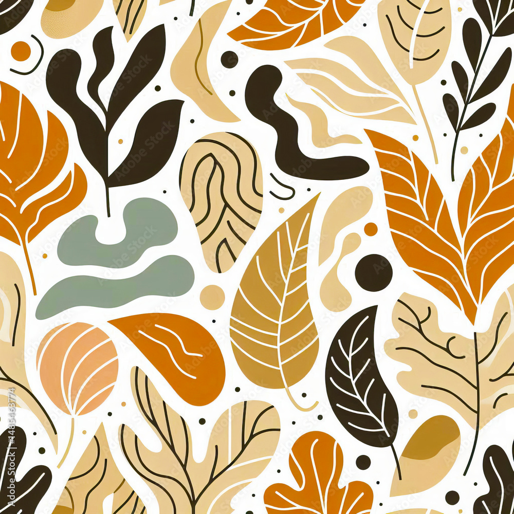 Abstract Leaf Pattern Card
Abstract Leaf Pattern Card