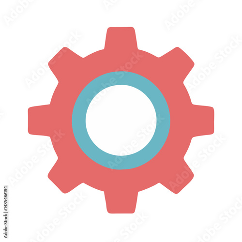  Gear Icon for Mechanisms and Engineering
