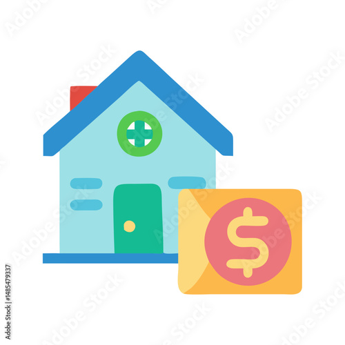  Modern Mortgage Icon for Loans