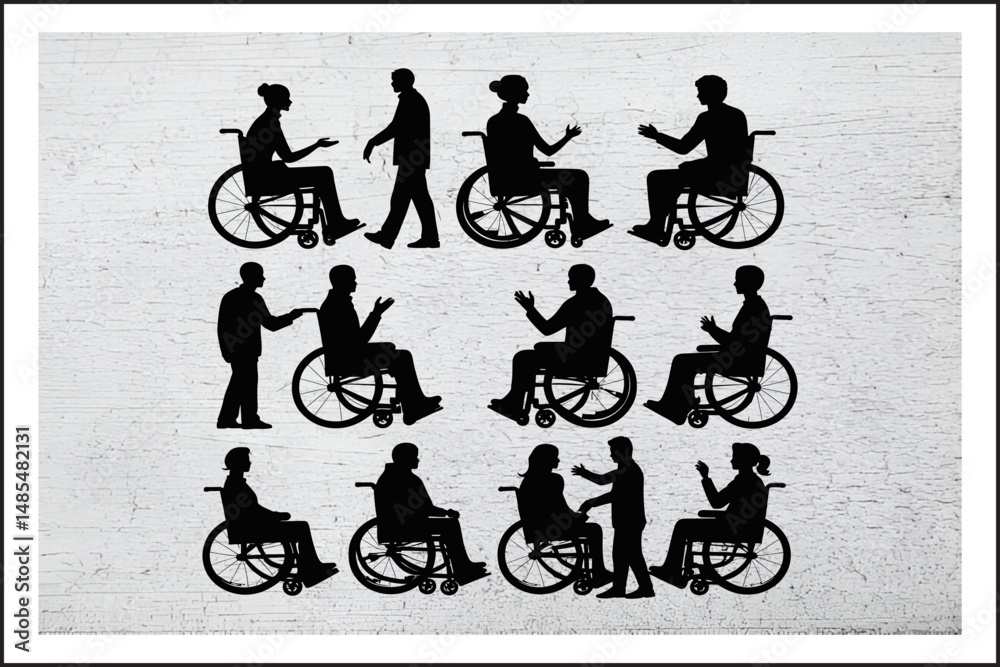 Obraz premium Empowered Voices Connected Through Care Conversations Beyond Barriers Every Voice Matters