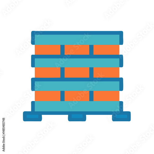  Icon of Pallet for Goods Handling