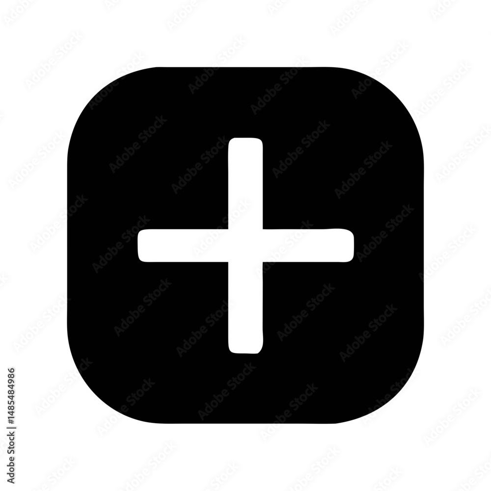 Icon of Plus Sign for Benefits and Success Icon of Plus Sign for Benefits and Success