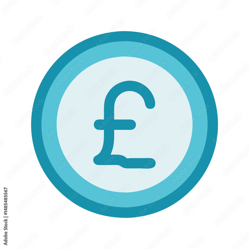 Icon of Pound Sign for Economic Value Icon of Pound Sign for Economic Value