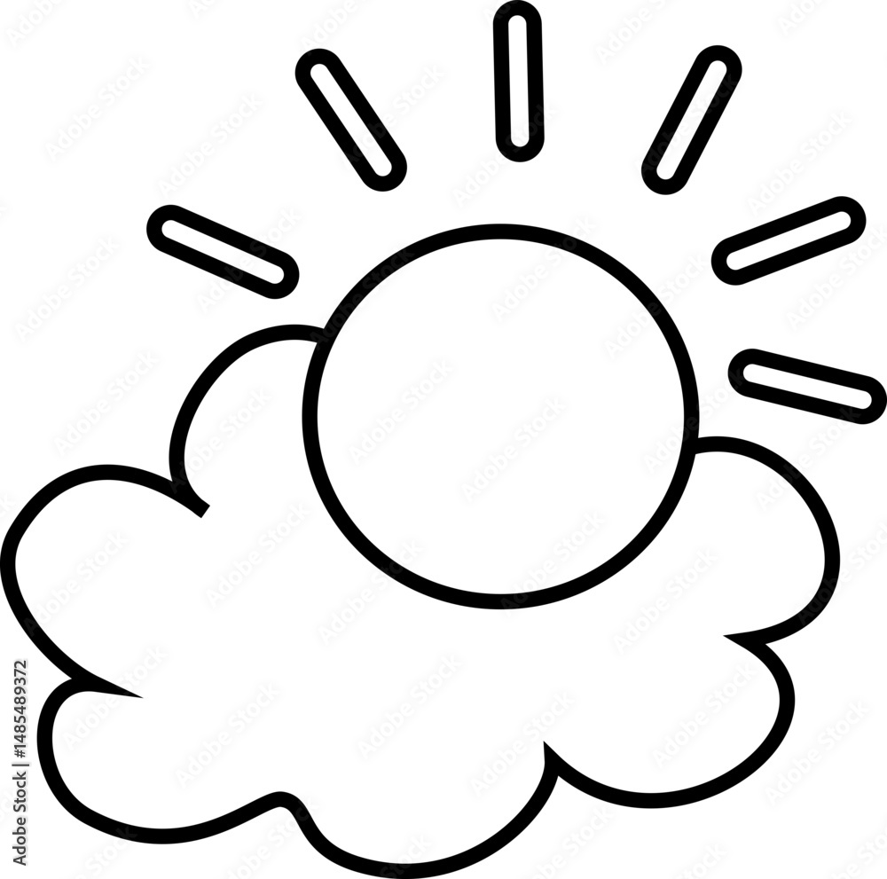 Fototapeta premium weather icon