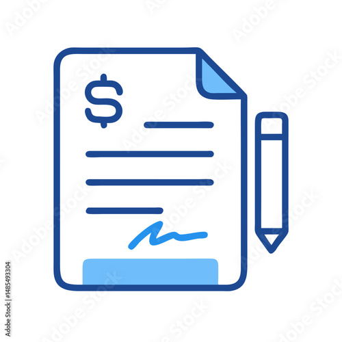 Stylish Sales Contract Icon for Agreements