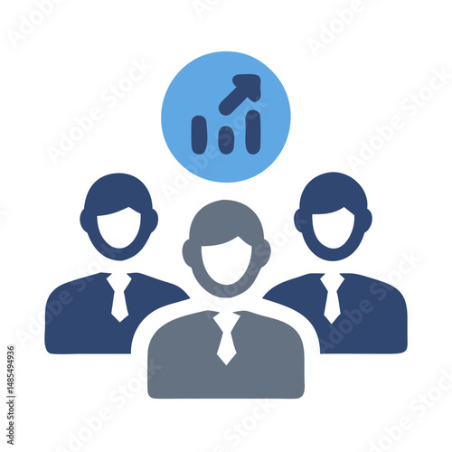 Collaborative Sales Team Icon for Success