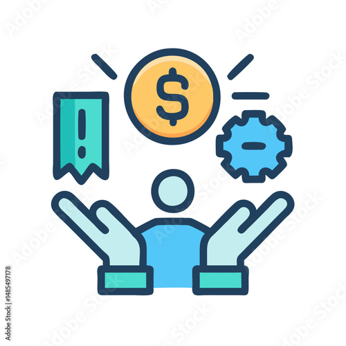  Sponsorship Icon for Partnership and Support