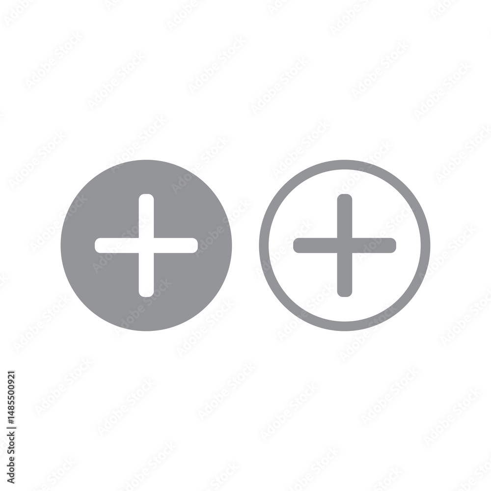 Fototapeta premium plus button icon