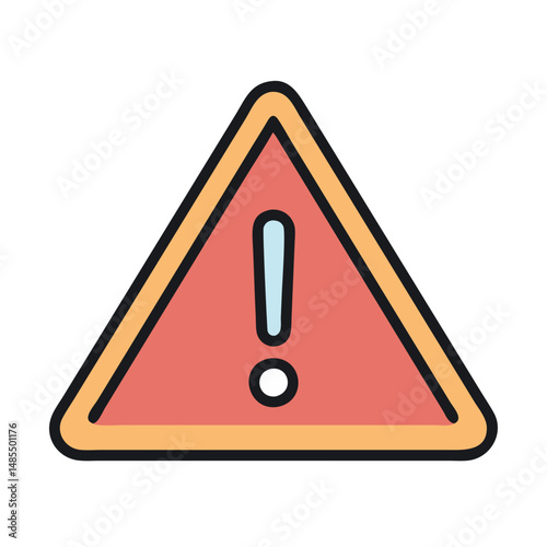  Stylish Warning Icon for Attention