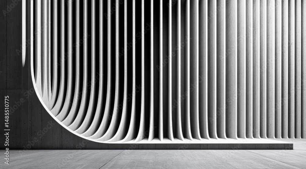 Abstract architectural interior design Abstract architectural interior design