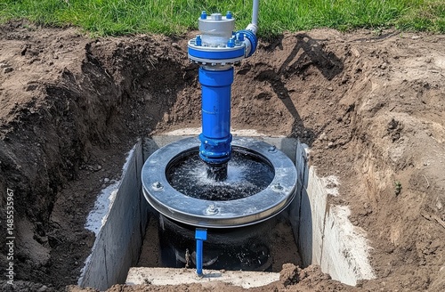 Subsurface water pump installation