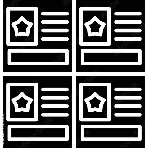 Political Party Icon Vector Element