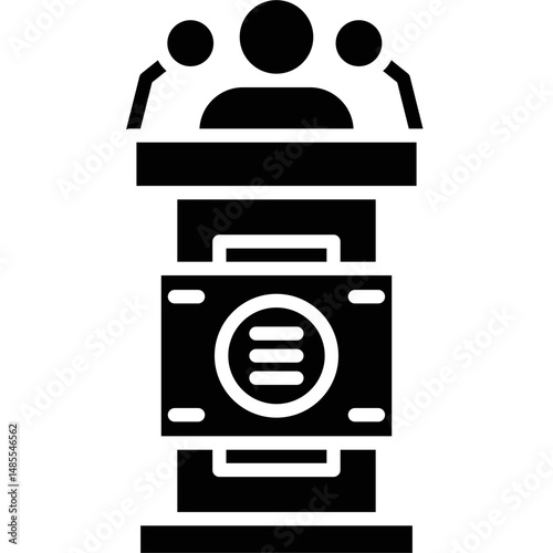 Congress Icon Vector Element