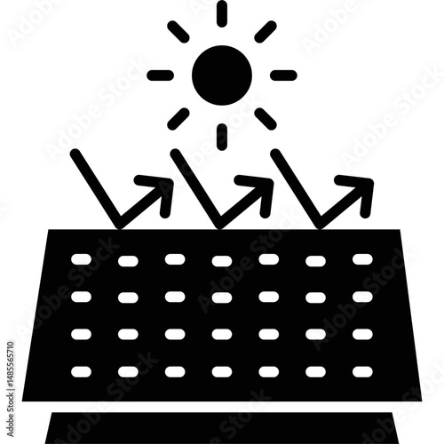 Reflective Icon Vector Element