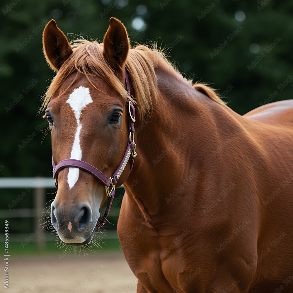 Obraz premium Chestnut Majesty