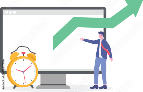 Time tracking and effective working hours management 


