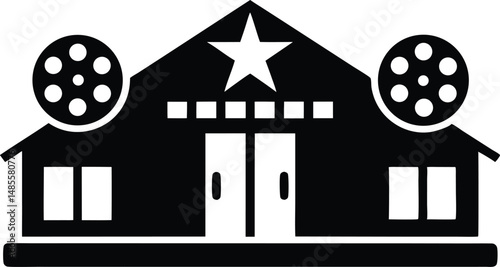 cinema vector icon.