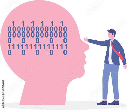 Machine neural thinking and information processing as modern invention.

