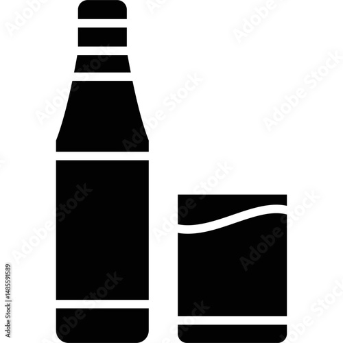 Sake Icon Vector Element