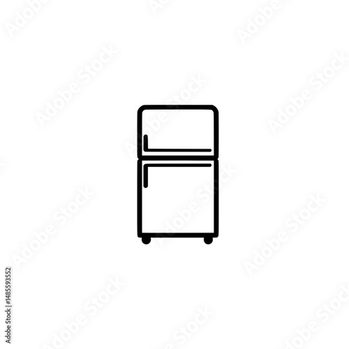 Refrigerator icon vector illustration