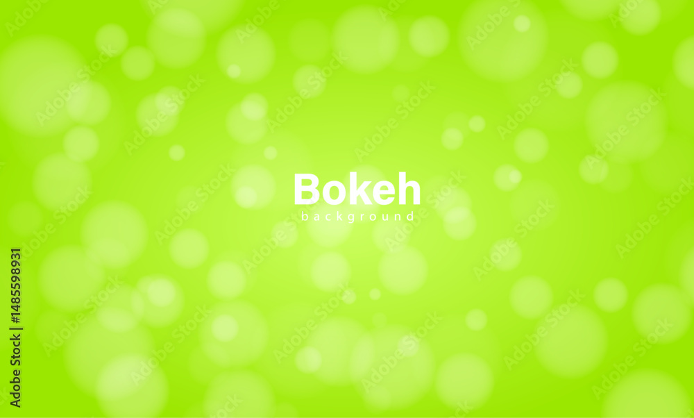 Fototapeta premium green bokeh abstract background