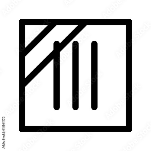 Laundry washing machine tag requirement icon element