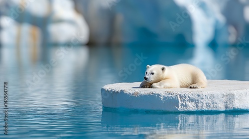 Polar Bear on Ice