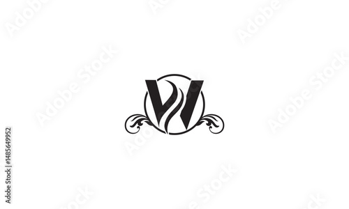 W logo design