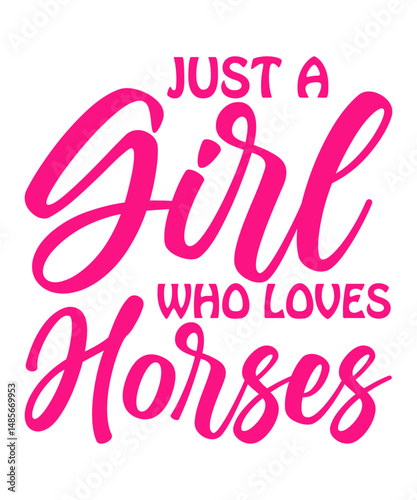 Just a girl who loves horses