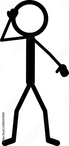 Emoji people doodle scribble person drawing moement feelings element