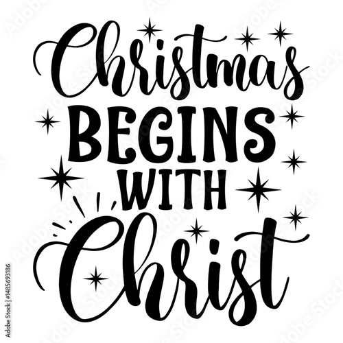 christmas begins with christ