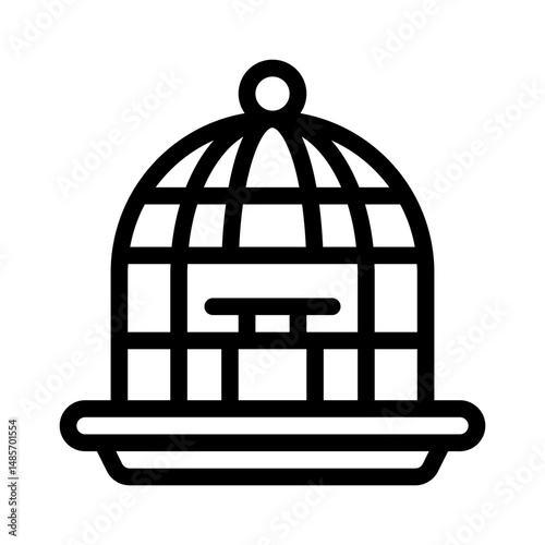 bird line icon