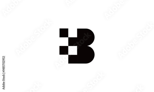 B logo design