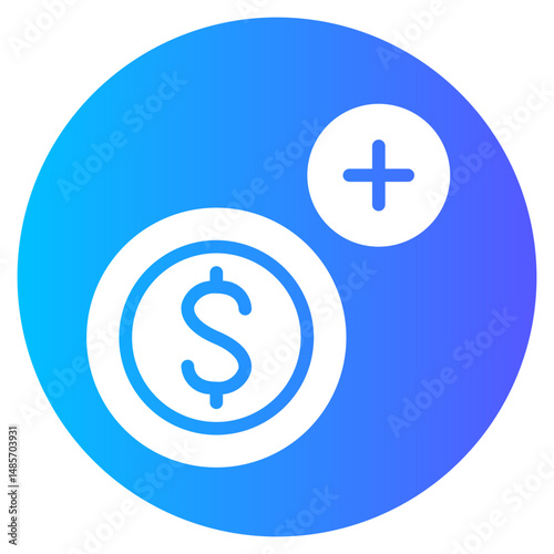 add gradient icon