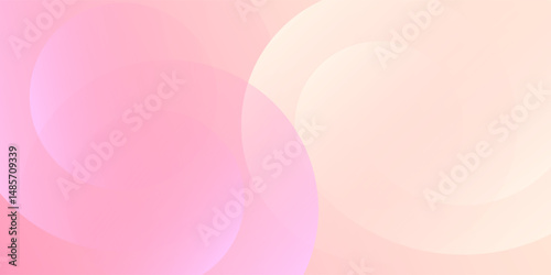 Minimalist banner background, pastel colorful, pink and yellow gradations. modern