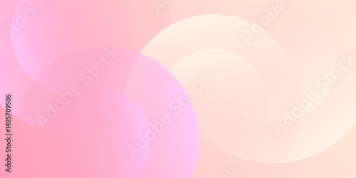 Minimalist banner background, pastel colorful, pink and yellow gradations. modern