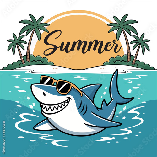 Summer vibes t-shirt design for summer day