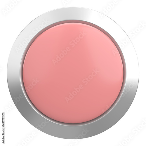 Free Download Circle button. Price tag. 3D illustration. - GFXLoad