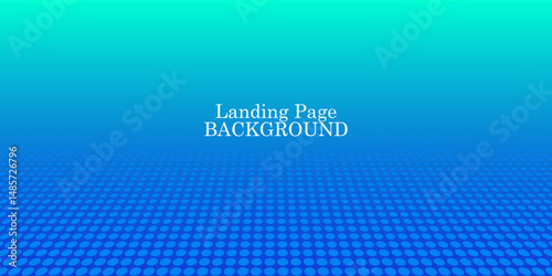 Webinar vector template. Abstract blue halftone dotted minimal background. Mock up for busines conference announcement. Landing page vector illustration