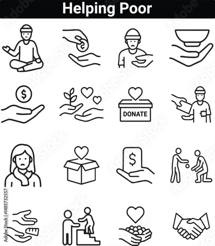 Helping the Poor and Charitable Actions