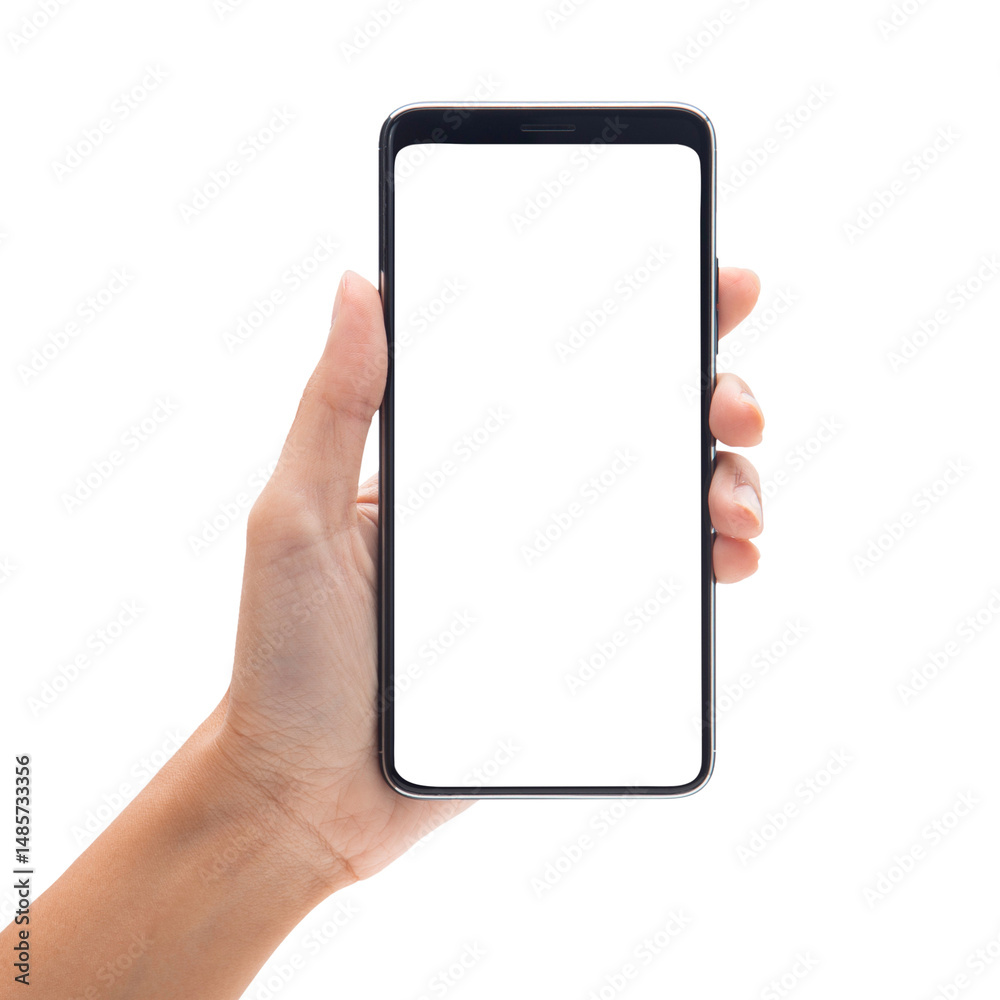 hand holding a mobile phone hand holding a mobile phone